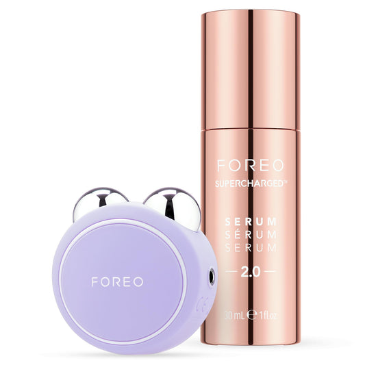 Dispositivo de Microcorriente Facial FOREO BEAR mini Lavanda con Serum para Mujer