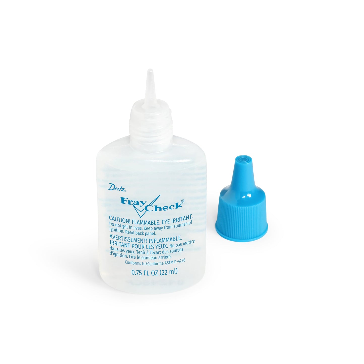 Dritz 1674 Fray Check Liquid Seam Sealant, 0.75-Ounce, 2/Pack