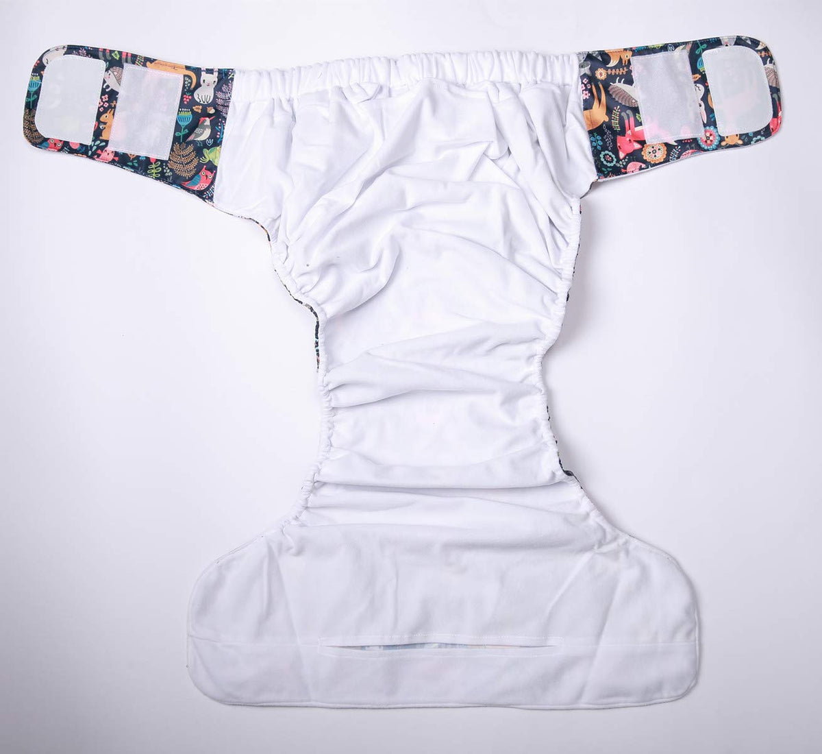 Pañal de tela grande para adolescentes y adultos, reutilizable, lavable para discapacidad con gancho y lazo (animal (grande de 26 a 50 pulgadas)