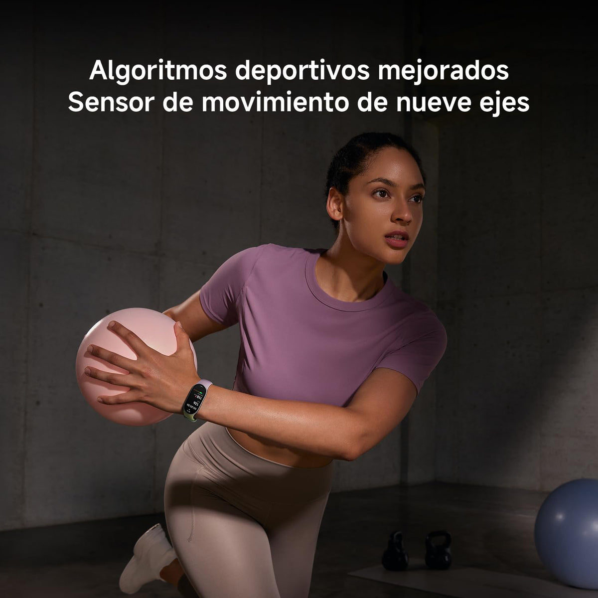 Smartwatch XIAOMI Band 10 Rosa 5ATM Compatible con iOS y Android