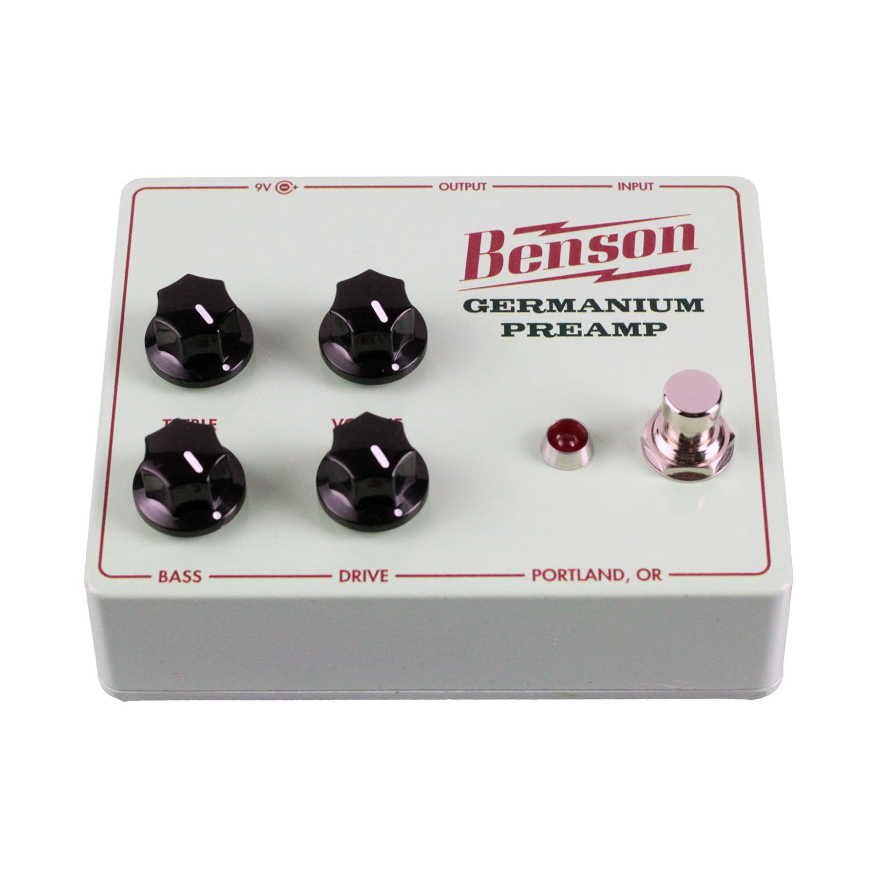 Benson Amps - Pedal de efectos de guitarra con preamplificador de germanio