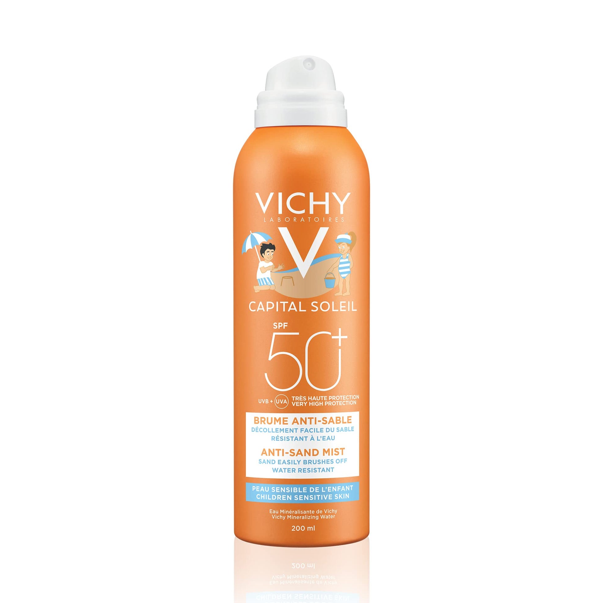 Protector Solar en Spray Vichy Capital Soleil Anti-arena FPS 50 para Niños