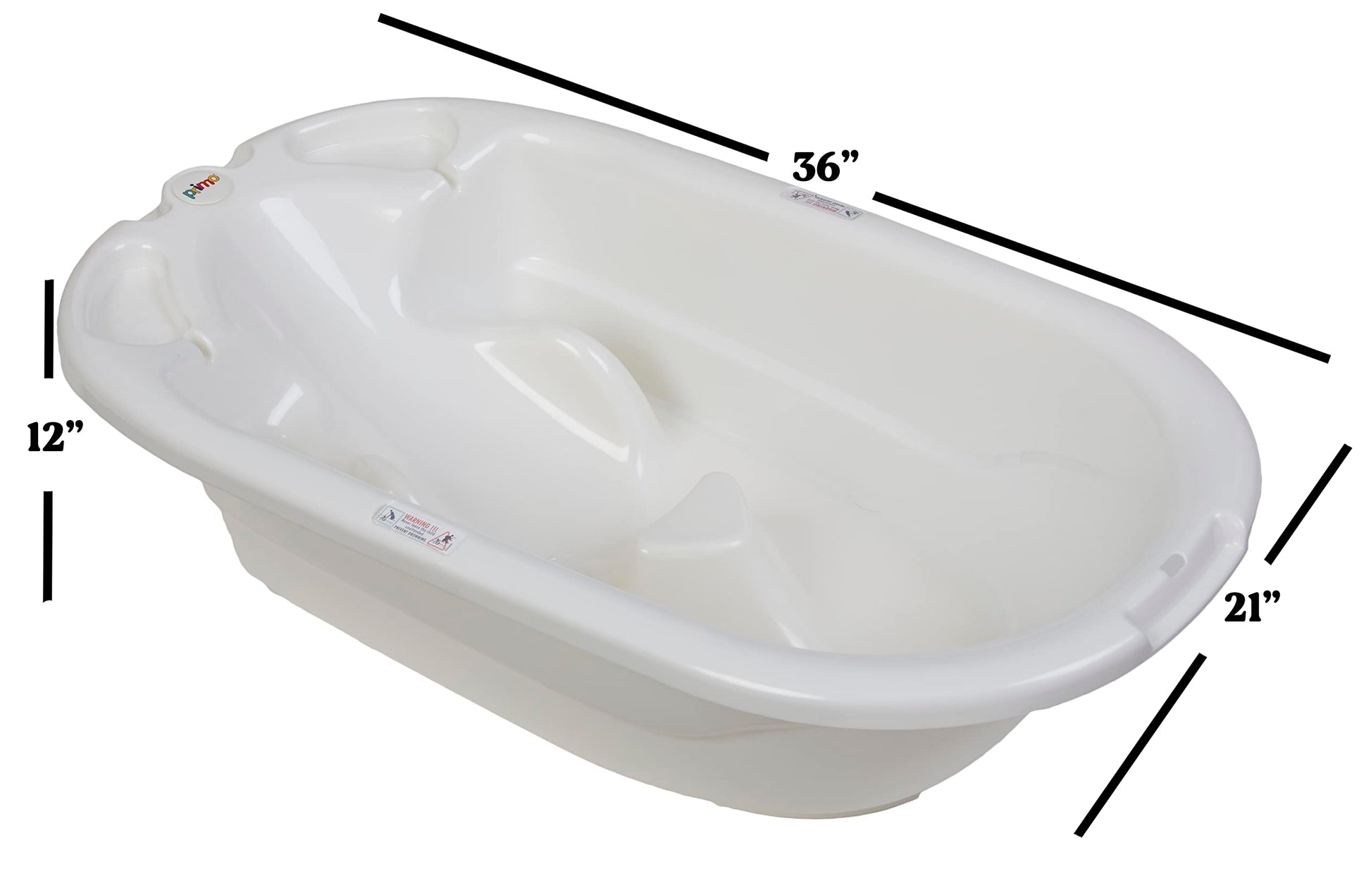 Tina para Bebé Primo EuroBath Blanco 2 Etapas