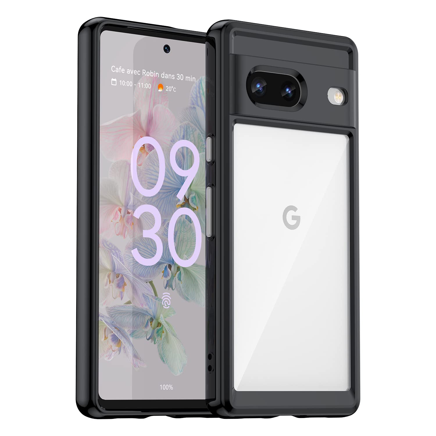 Funda Acrílica Transparente PENGPAI Google Pixel 7 Uso Rudo Antiarañazos Antigolpes 6.3 Pulgadas
