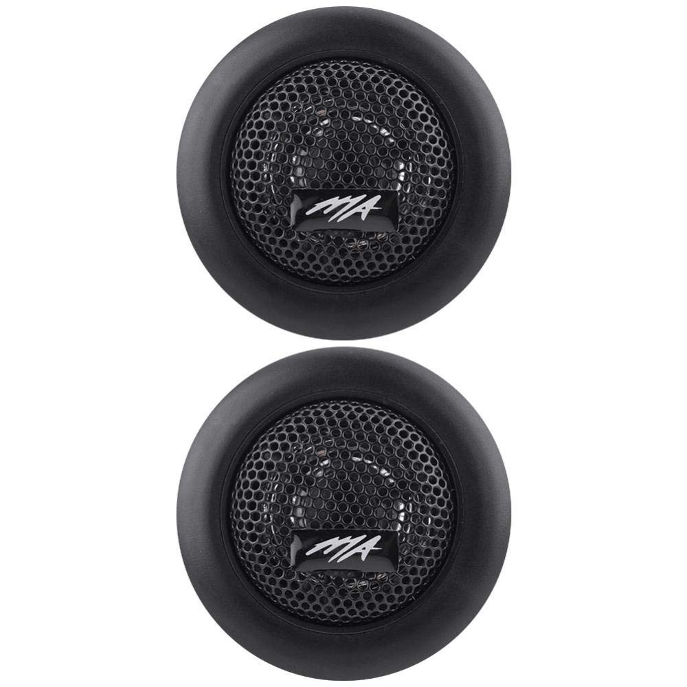Altavoz de coche, 12 V 120 W coaxiales para coche, mini altavoces de altavoz de agudos súper potencia, micro cúpula de 2 pulgadas, altavoz de audioTweeter