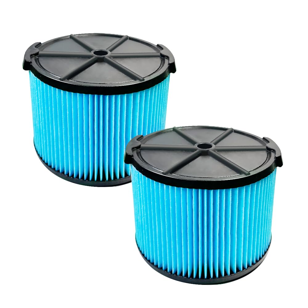 Filtros Ridgid VF3500 Blanco Repuesto 3 Capas para Aspiradora de 4 Galones (Paquete de 2)