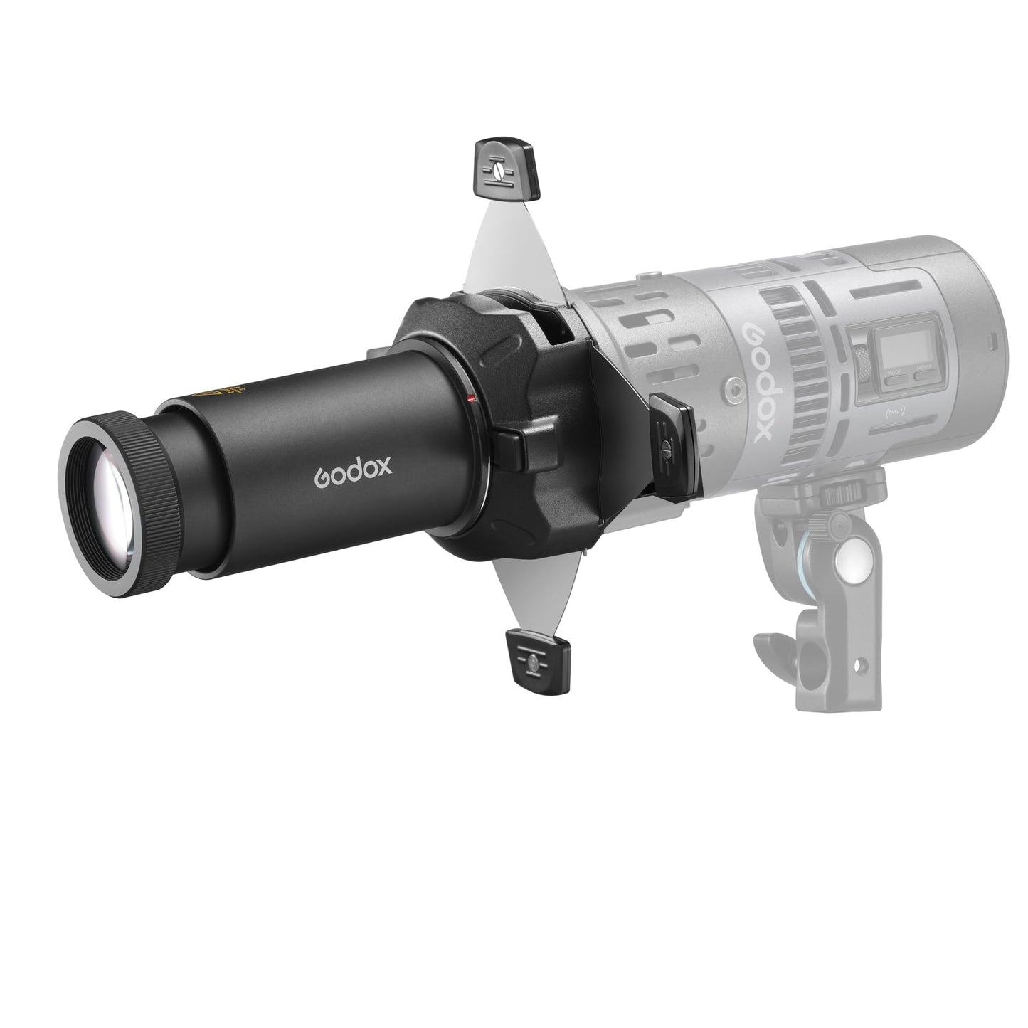 Godox SP50K - Proyector proyector de 50° para luz de video MS60R/RS60R/MS60BI/RS60BI, incluye lente, gobos
