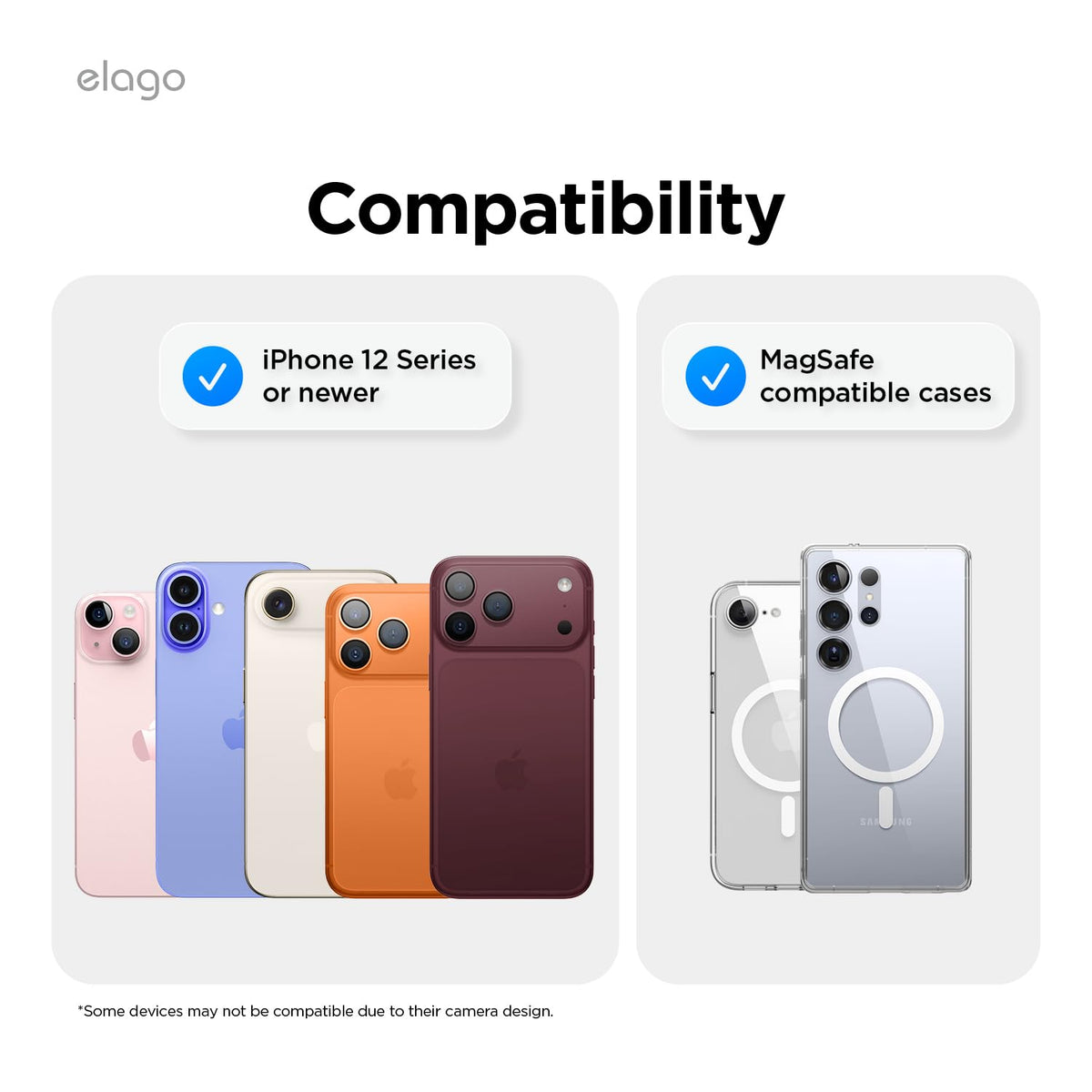 Soporte Magnético elago Azul Claro Compatible con MagSafe