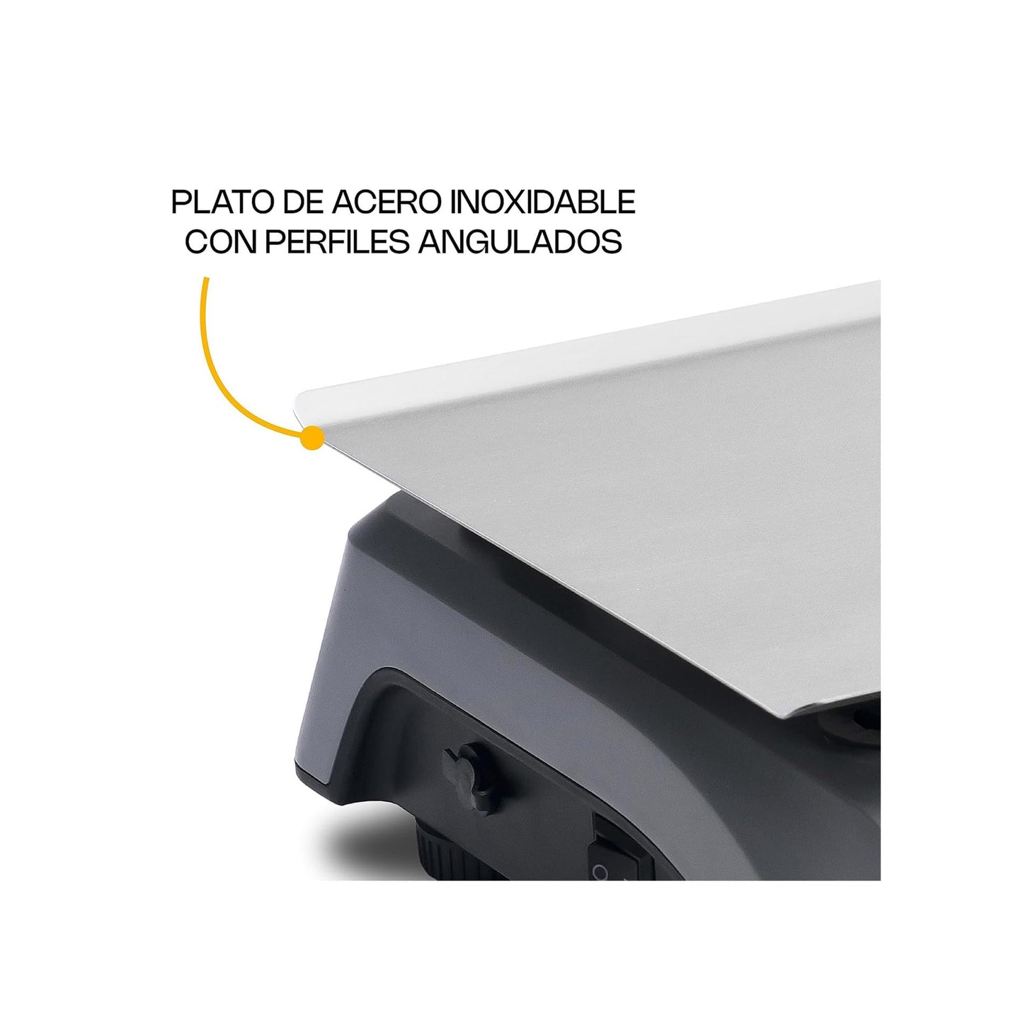 RHINO, Báscula Digital Comercial, 20 kg, Pantallas de Usuario y Cliente, Función de Conteo de Piezas, Precio Neto,10 Memorias en Teclado para Productos con Mayor Desplazamiento, BAR-6