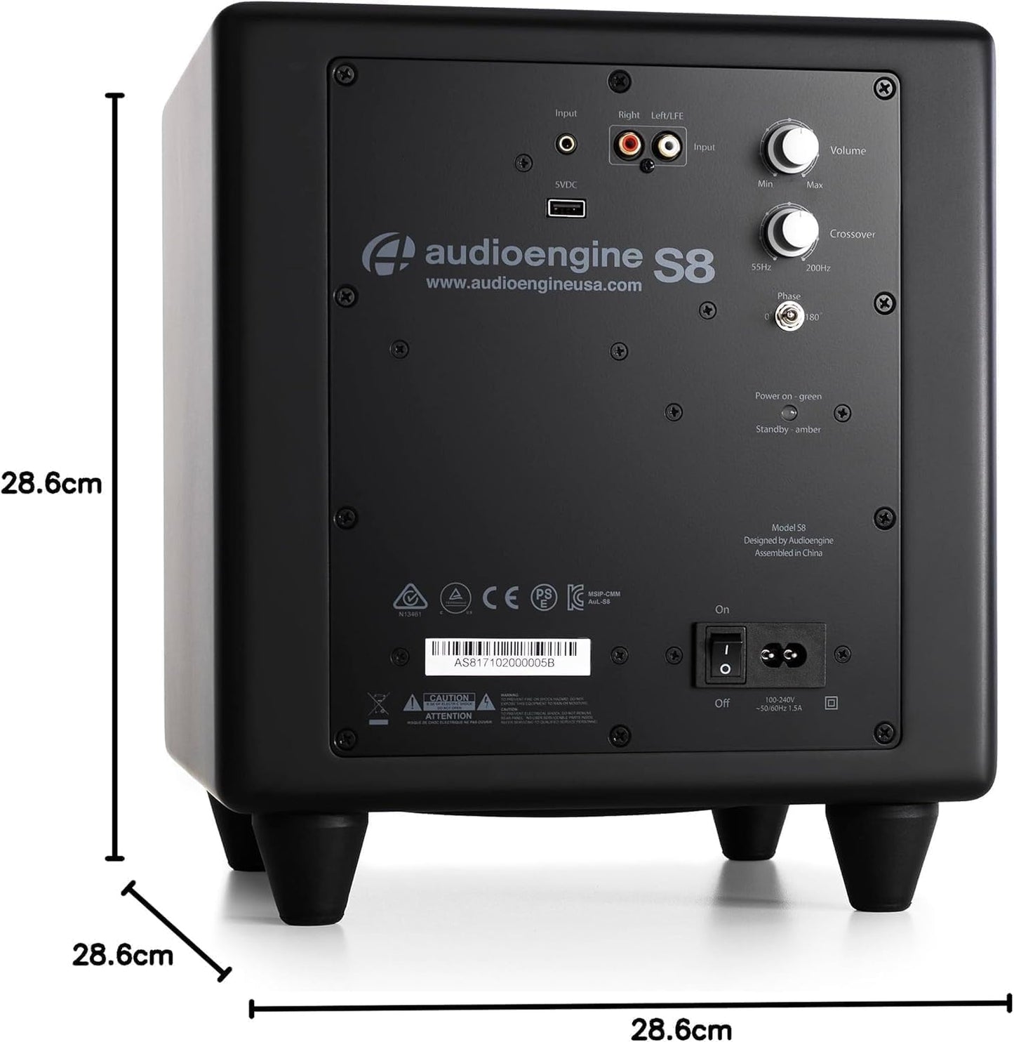 Audioengine Altavoces de Escritorio inalámbricos Bluetooth A2 Plus: Altavoces de computadora de 60 W para música y Juegos