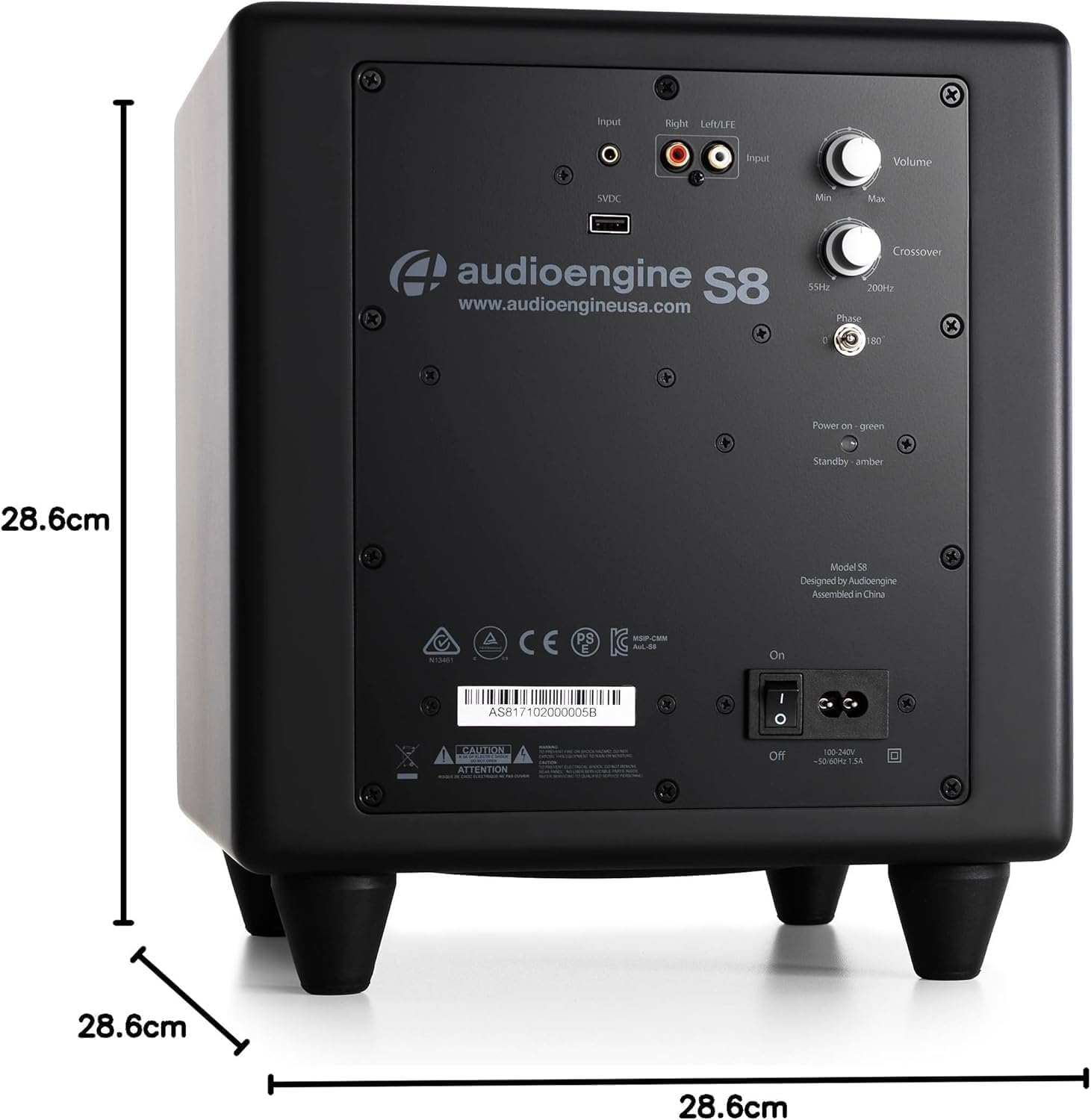 Audioengine Altavoces de Escritorio inalámbricos Bluetooth A2 Plus: Altavoces de computadora de 60 W para música y Juegos