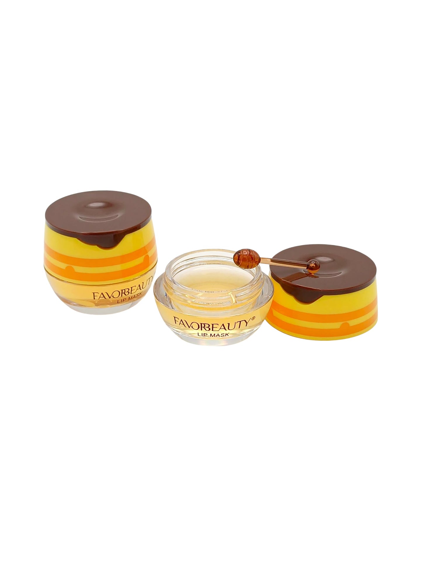 Bálsamos Labiales En Forma De Tarro de Miel, Paquete de12 Pcs, Contiene 6 ml por pieza, Repara e Hidrata los Labios Secos y Agrietados.