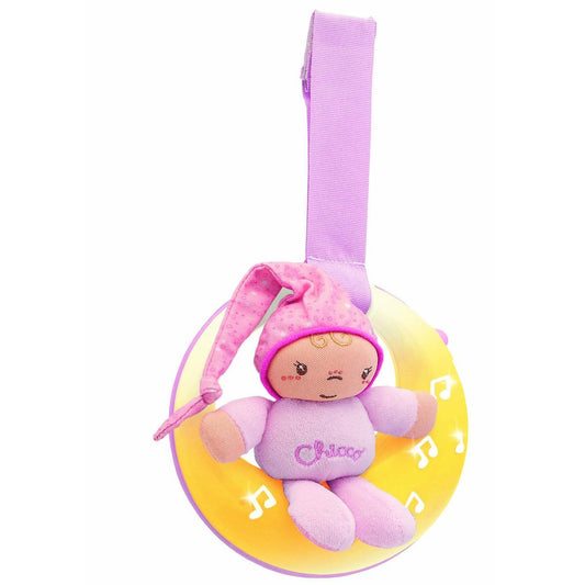 Chicco First Dreams Good Night Moon Panel para Camita, Color Rosa