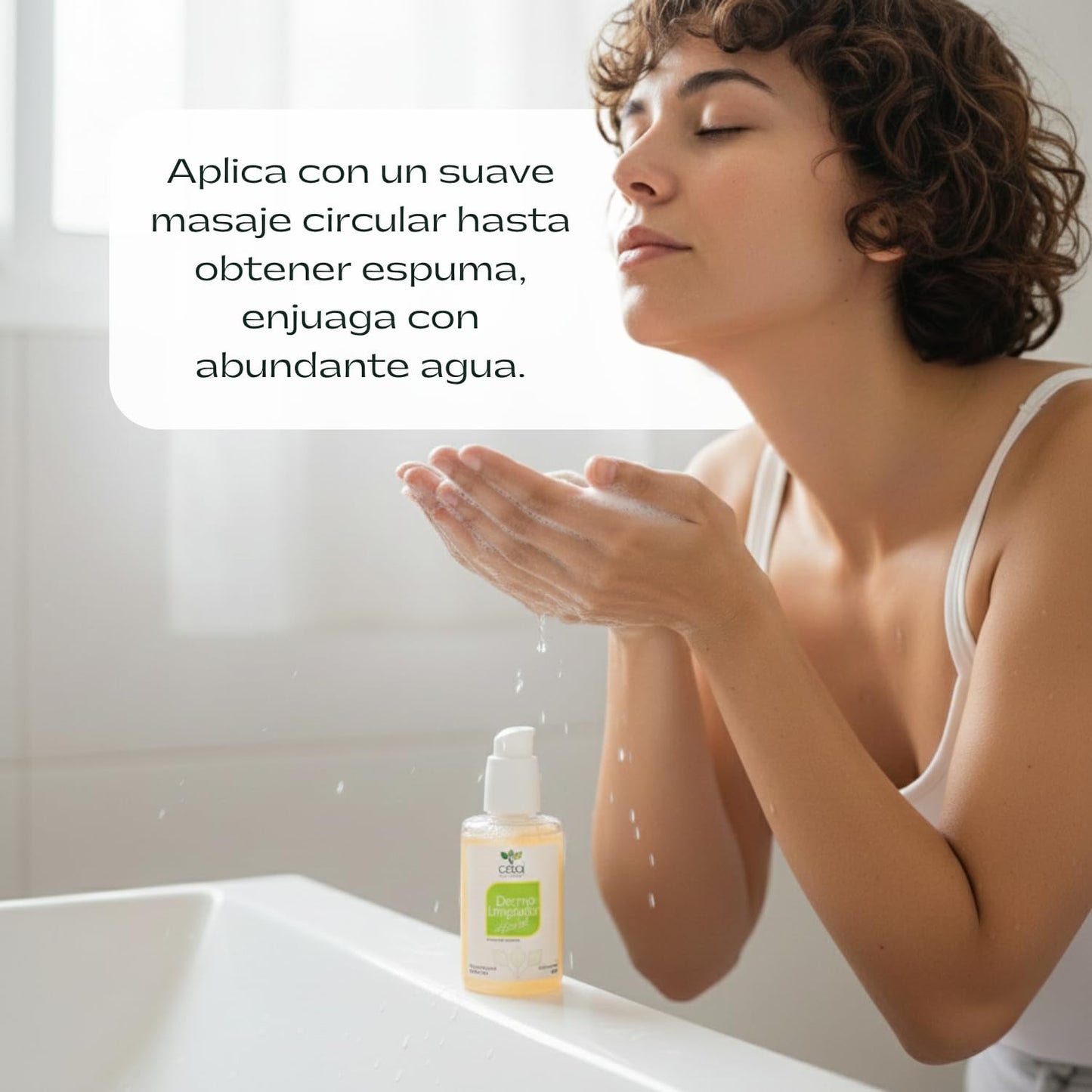 Cical Organic Dermolimpiador en Gel con Aloe Vera, Manzanilla y Mandarina, Fórmula Limpiadora Natural, 100g