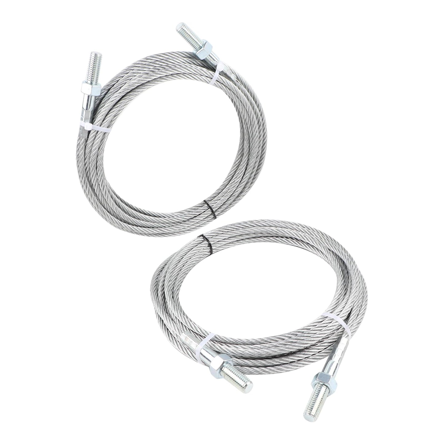 AOKAILI N372 Cables ecualizadores compatibles con elevadores giratorios de 2 postes SPOA10, A10i, A10iP, A10iB, juego de 2 BH-7529-86, cable de 30'1/2" con espárragos roscados