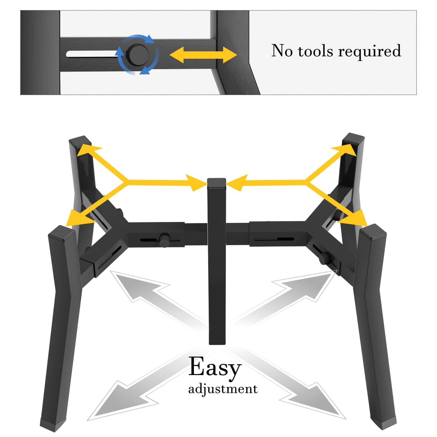 Soporte para Cuencos SHAINFUN Ajustable para Perros Medianos y Grandes