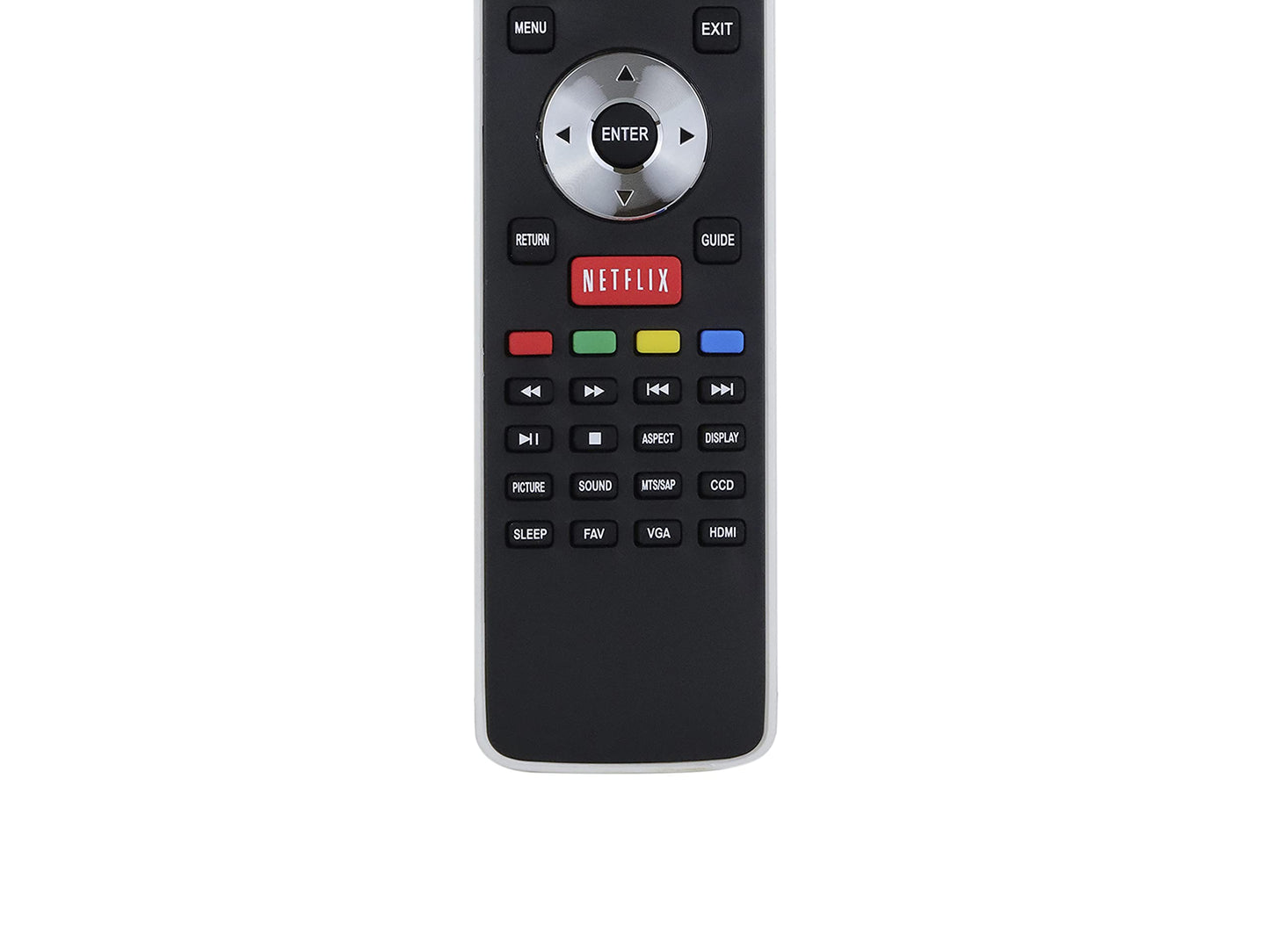 LIDERT Control Remoto para Pantalla Hisense Smart TV EN-33926A EN-33925A 32K366W 40K366WB botón de Netflix y Youtube