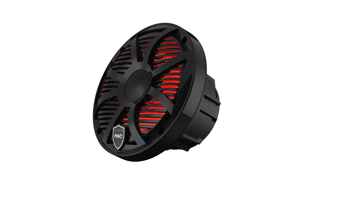 Altavoces Coaxiales 6.5 Pulgadas Wet Sounds SW Negras LED RGB Series Revolution