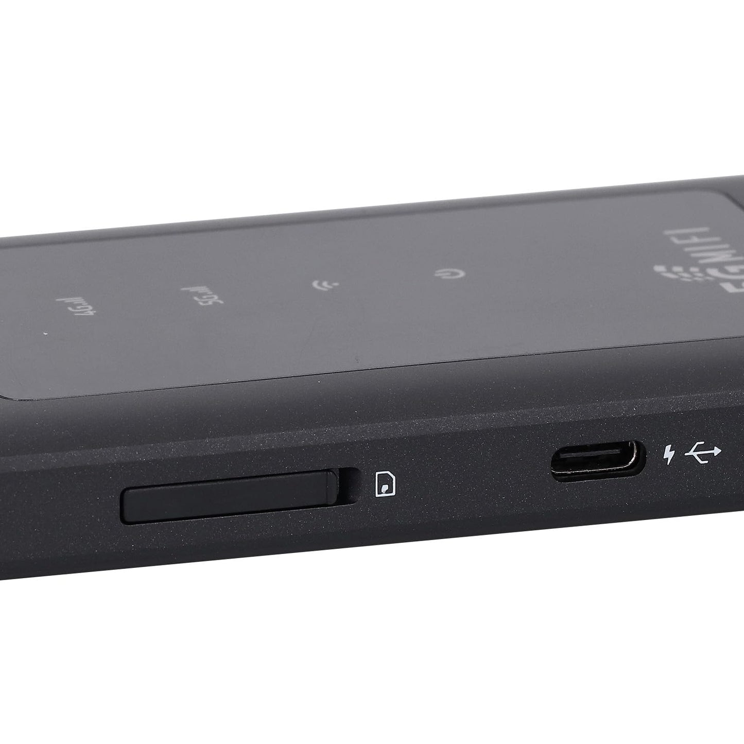 Punto de Acceso Móvil WiFi 5G para Viajes, Enrutador de Cobertura Local e Internacional, Enrutador WiFi Desbloqueado de 1,25 Gbps con Ranura para Tarjeta SIM, 16 Dispositivos