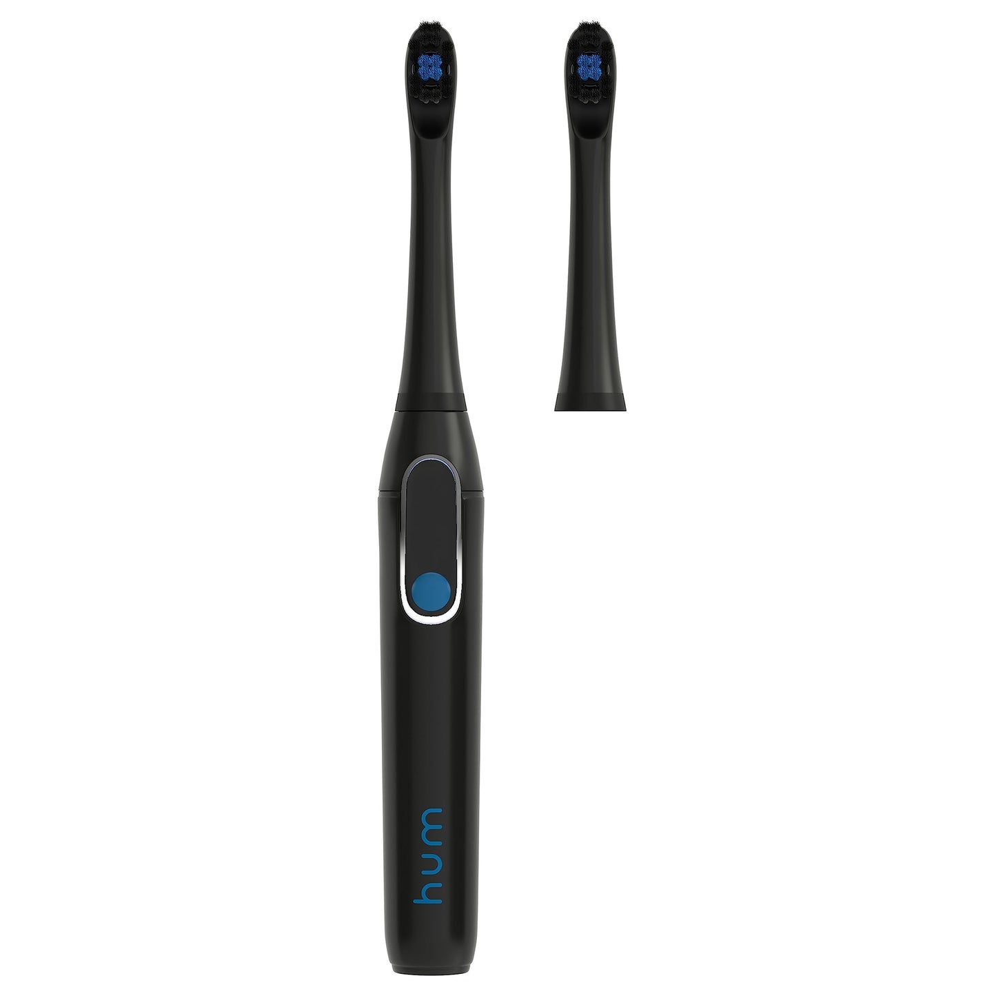 hum by Colgate Smart - Kit de cepillo para polvo de dientes eléctrico recargable, negro, unisex, para adultos