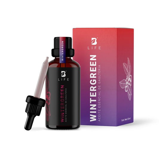 Aceite Esencial B Life Gaulteria 50 ml con Ingredientes Puros y Naturales