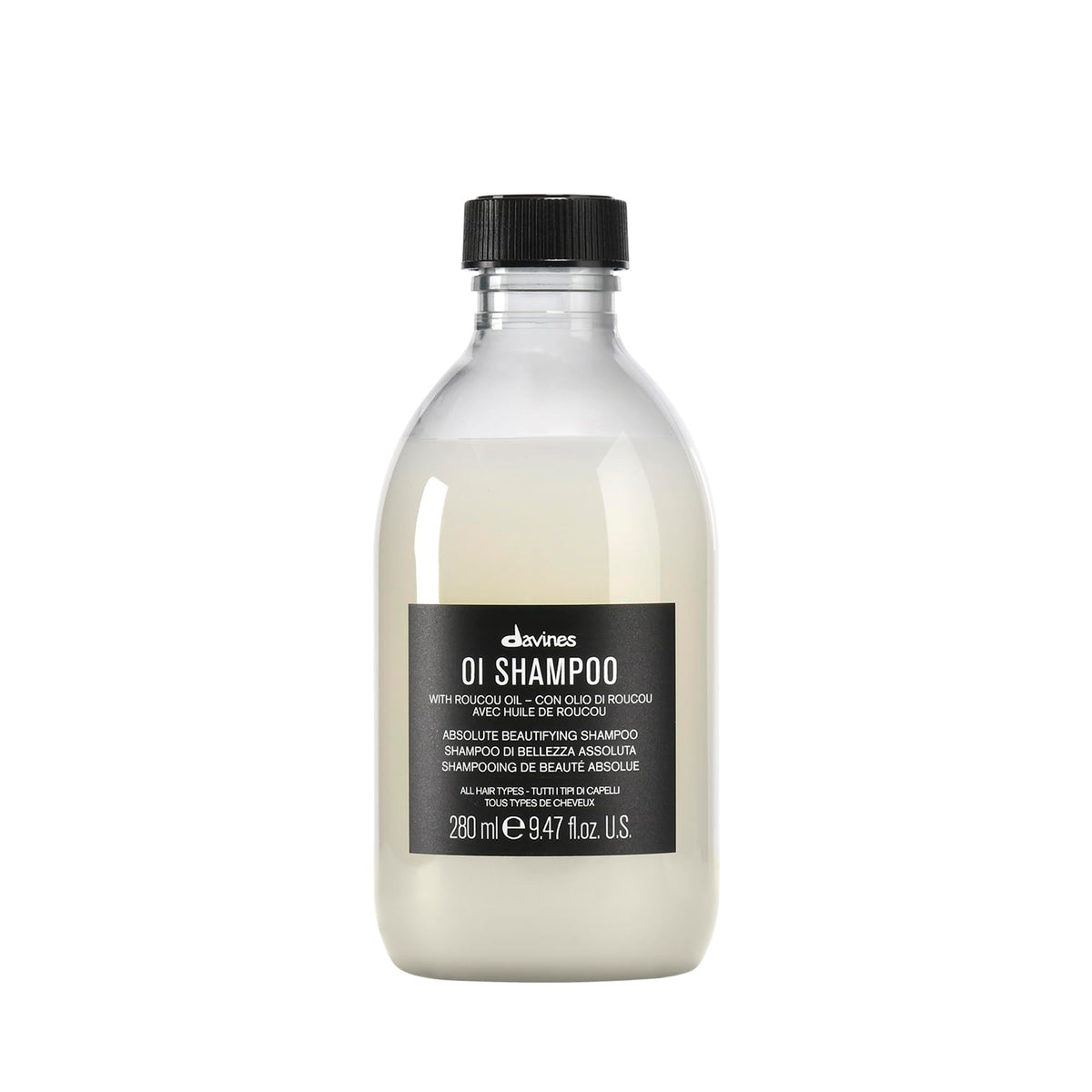 Davines OI Shampoo | Shampoo antioxidante para suavidad extrema | 280 ml