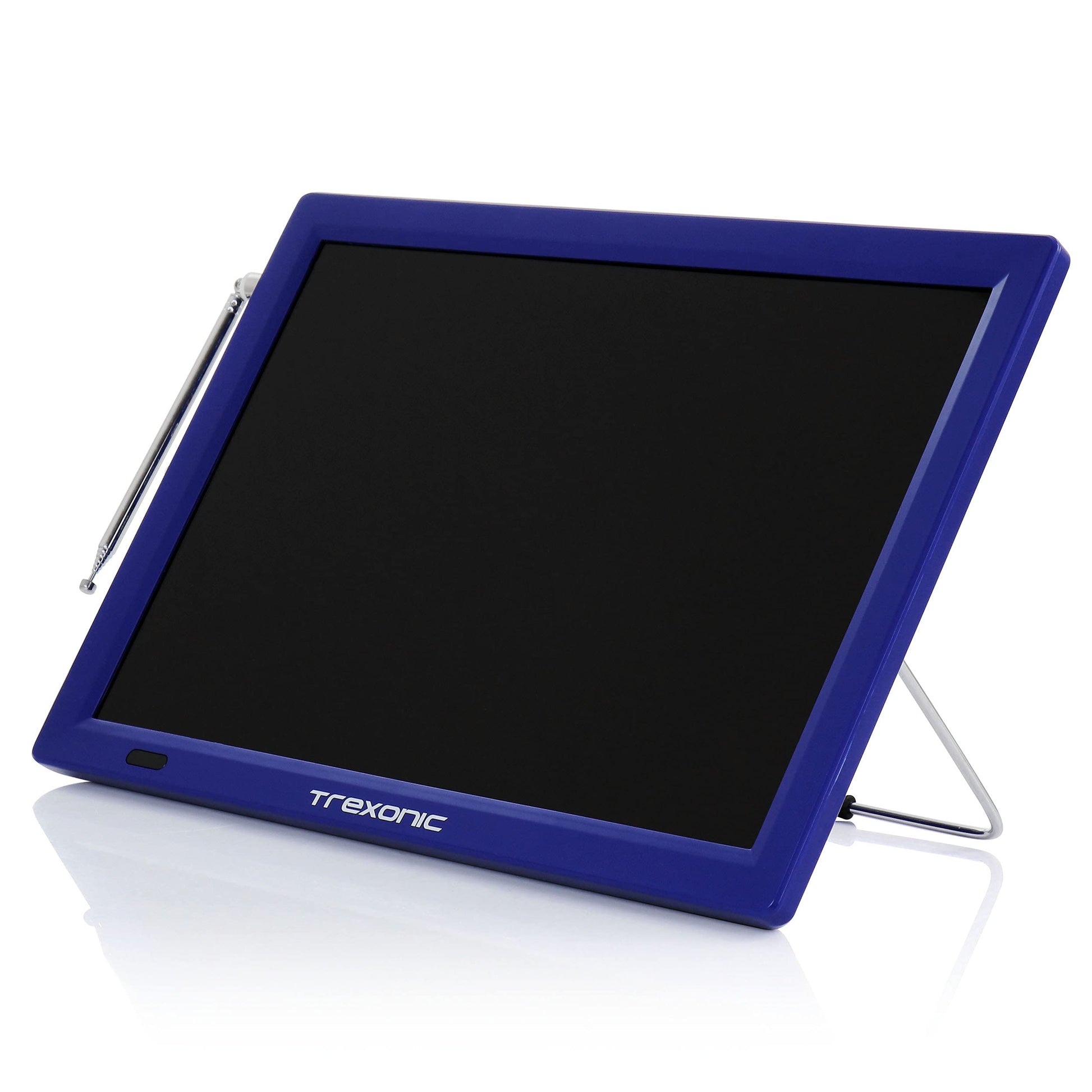 Televisor LED Portátil Trexonic Azul Recargable de 14 Pulgadas con Sintonizador Digital Integrado