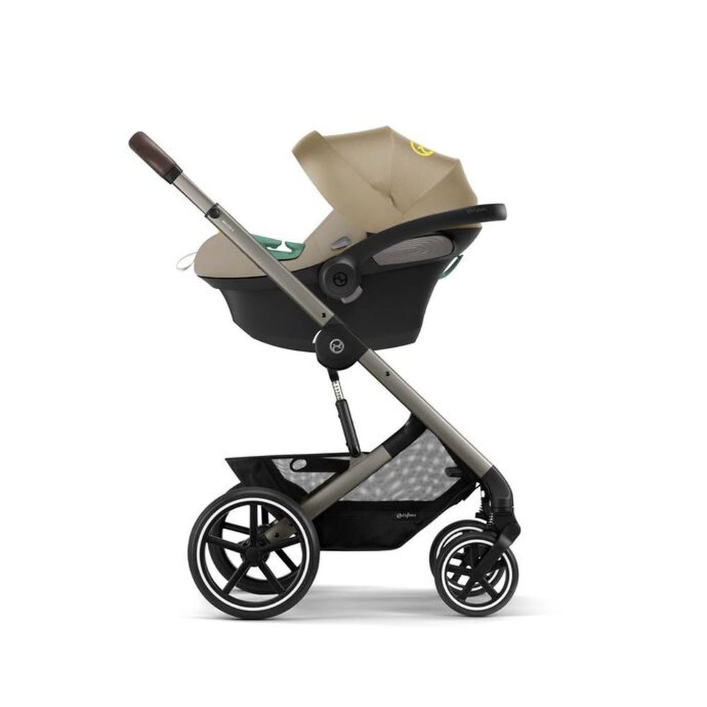 CYBEX Balios S Lux Carriola. Color Seashell Beige (Taupe Frame)