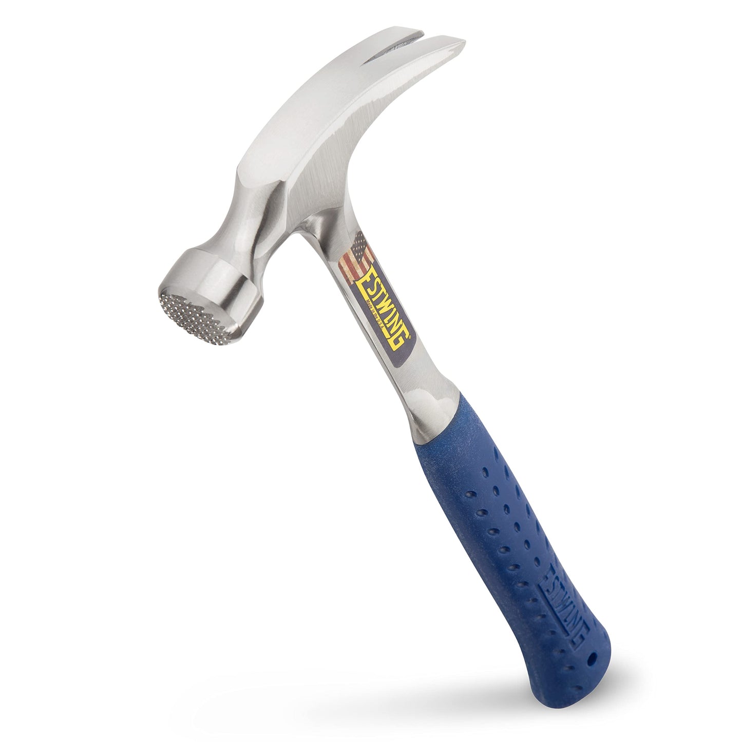 Martillo Framing Estwing Azul con Mango de Vinilo y Cabeza Milled 20oz