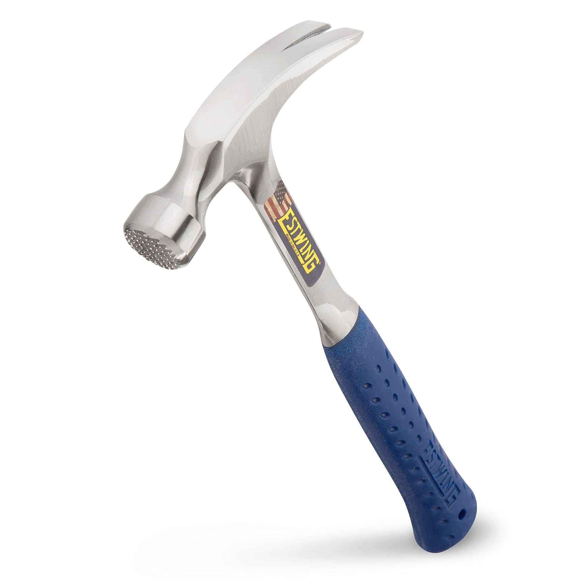Martillo Framing Estwing Azul con Mango de Vinilo y Cabeza Milled 20oz