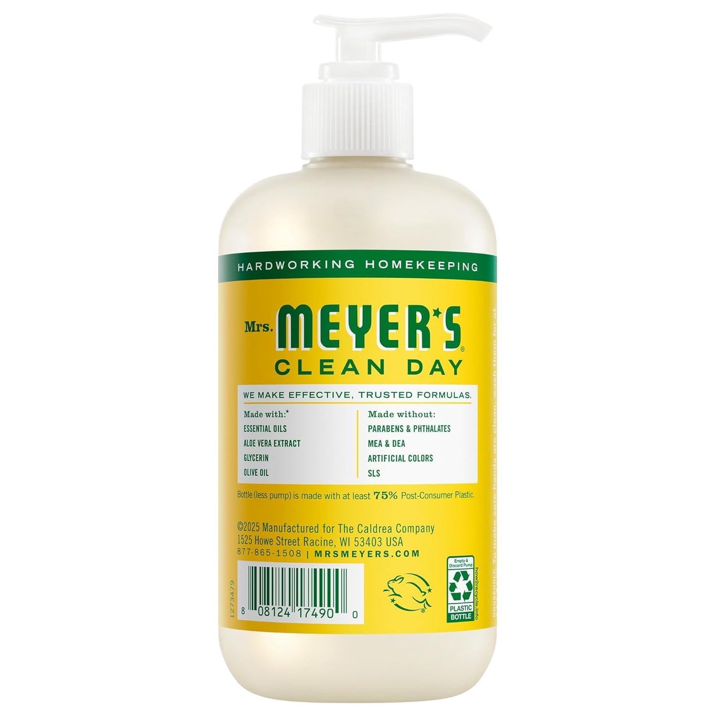 Mrs. Meyers Clean Day Liquid Hand Soap 6 Scent Variety Pack, 12.5 oz Each