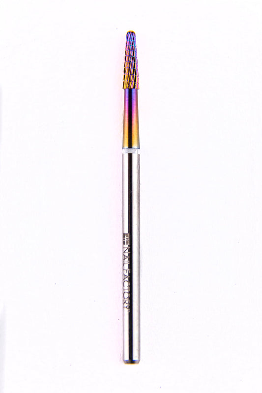 NAIL FACTORY - PRO SERIES BITS Punta Profesional ULTRA DELGADA para Drill de Uñas, Broca para uñas con aleación de TITANIO.…