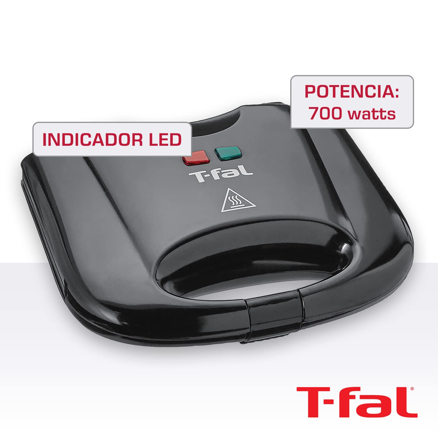 Sandwichera Eléctrica T-fal Antiadherente 700 w