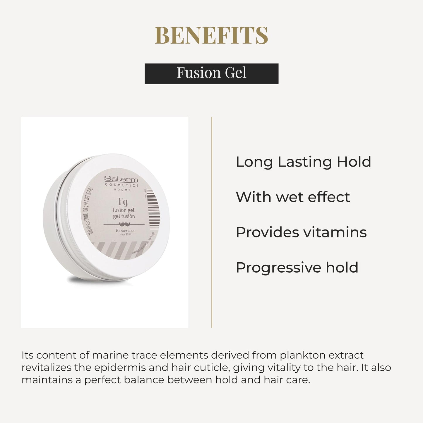SALERM Fusion Gel 5.3oz by Salerm