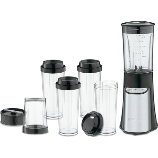 Cuisinart CPB-300 Licuadora Compacta con Vasos de Viaje, color Negro, 946.35 ml 32 oz