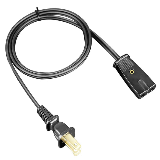 HASMX Cable de alimentación de 6 pies de largo 1/2 pulgada para cafetera Farberware y Presto Super Speed Percolator de 1/2 pulgadas, también para muchos electrodomésticos pequeños con espacio de 1/2