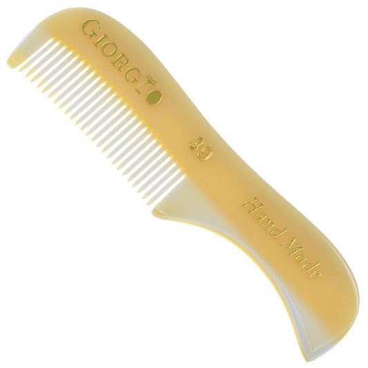 Peine para Barba y Bigote Giorgio G39 2.75'' Negro para Hombre