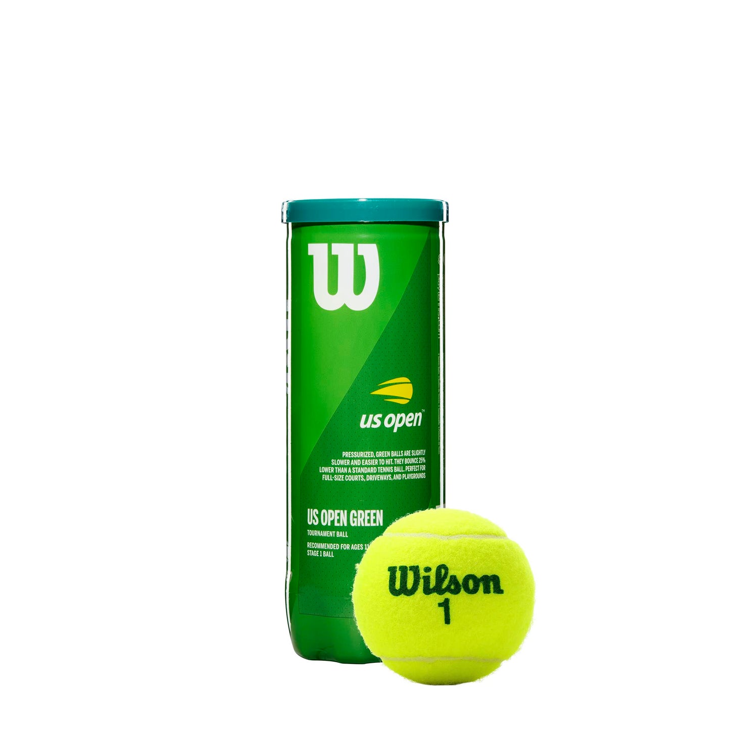 Pelota de Tenis Wilson Verde Uso Tournament