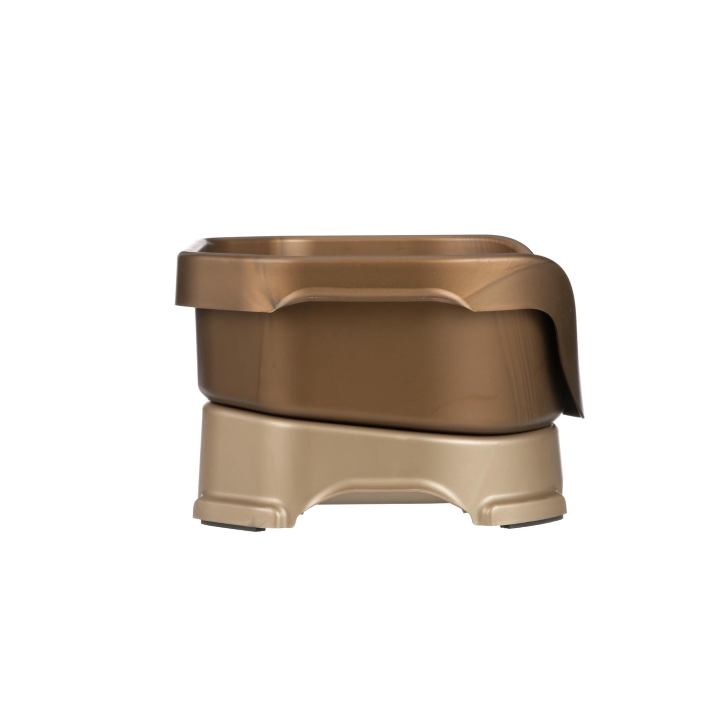 Comedero Elevado Neater Feeder Deluxe Bronce sin Desorden para Perro Pequeño
