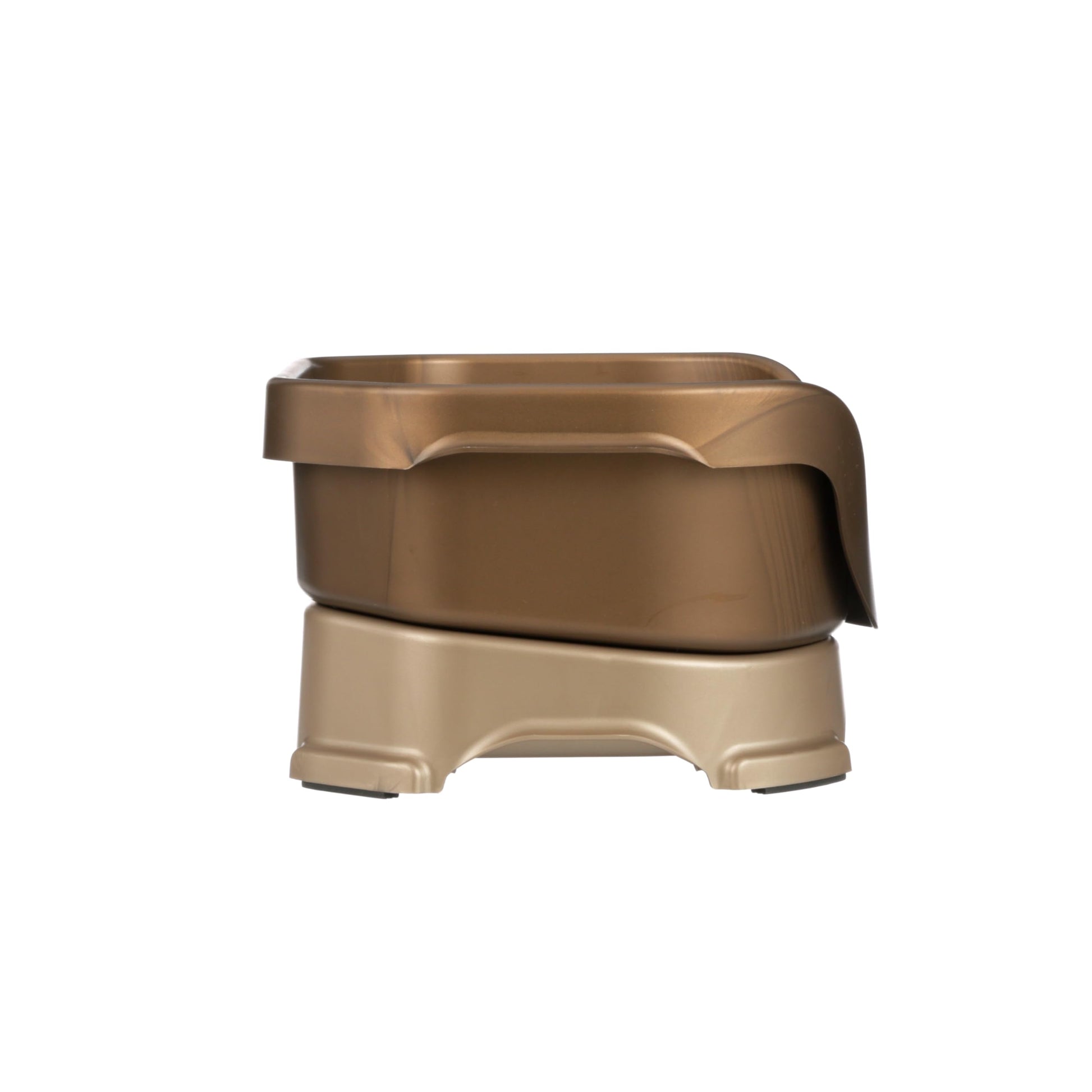 Comedero Elevado Neater Feeder Deluxe Bronce sin Desorden para Perro Pequeño