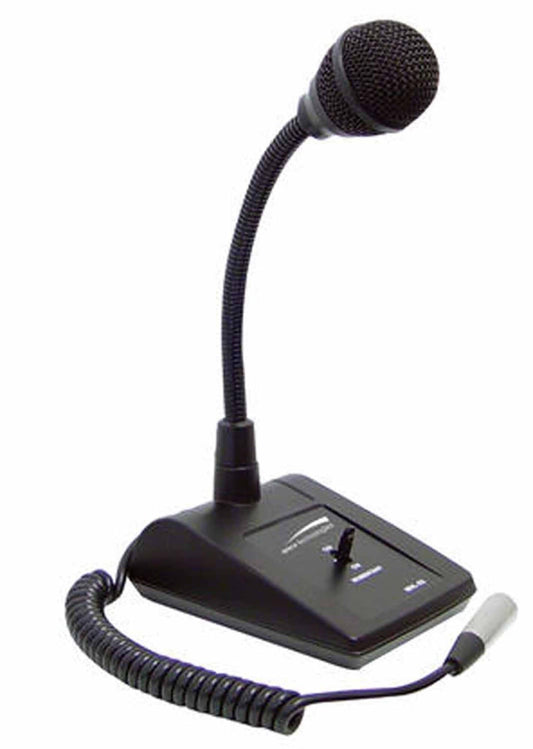 Micrófono de Mesa Speco Cuello de Cisne Ajustable