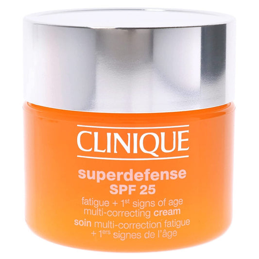 Clinique Superdefense Multi-Correcting Cream SPF 25 - Type I-II Unisex 1.7 oz