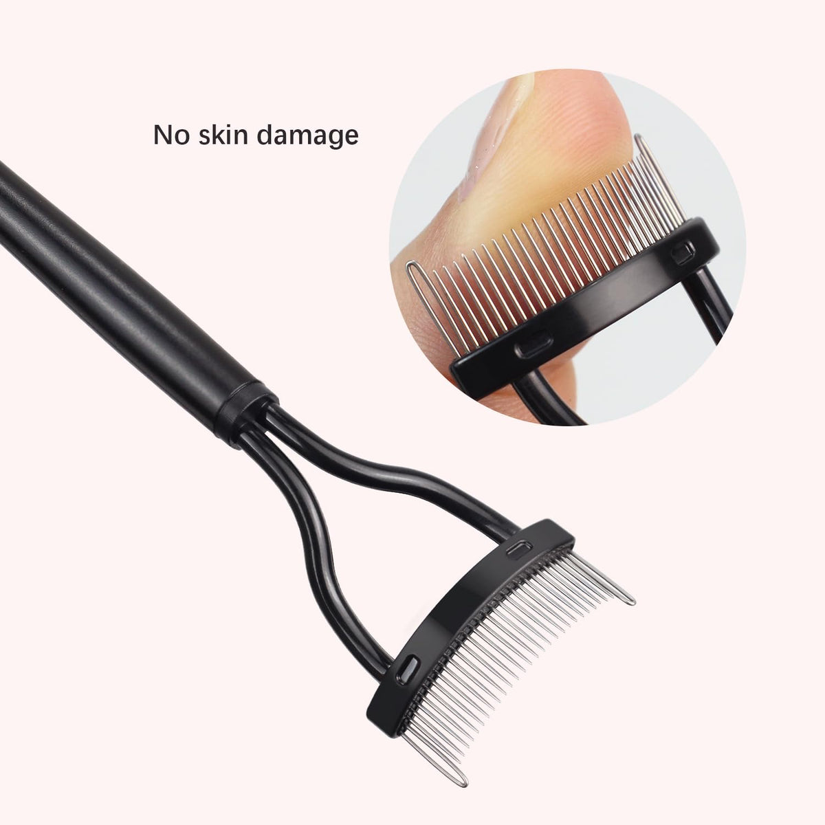 (#02 Eyelash Com) Kit profesional de lifting de pestañas con rizador de pestañas, juego de pinceles para cejas, separador de pestañas, cepillo de rímel