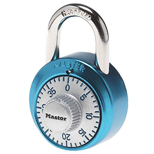 Candado de Combinación Master Lock Azul Claro