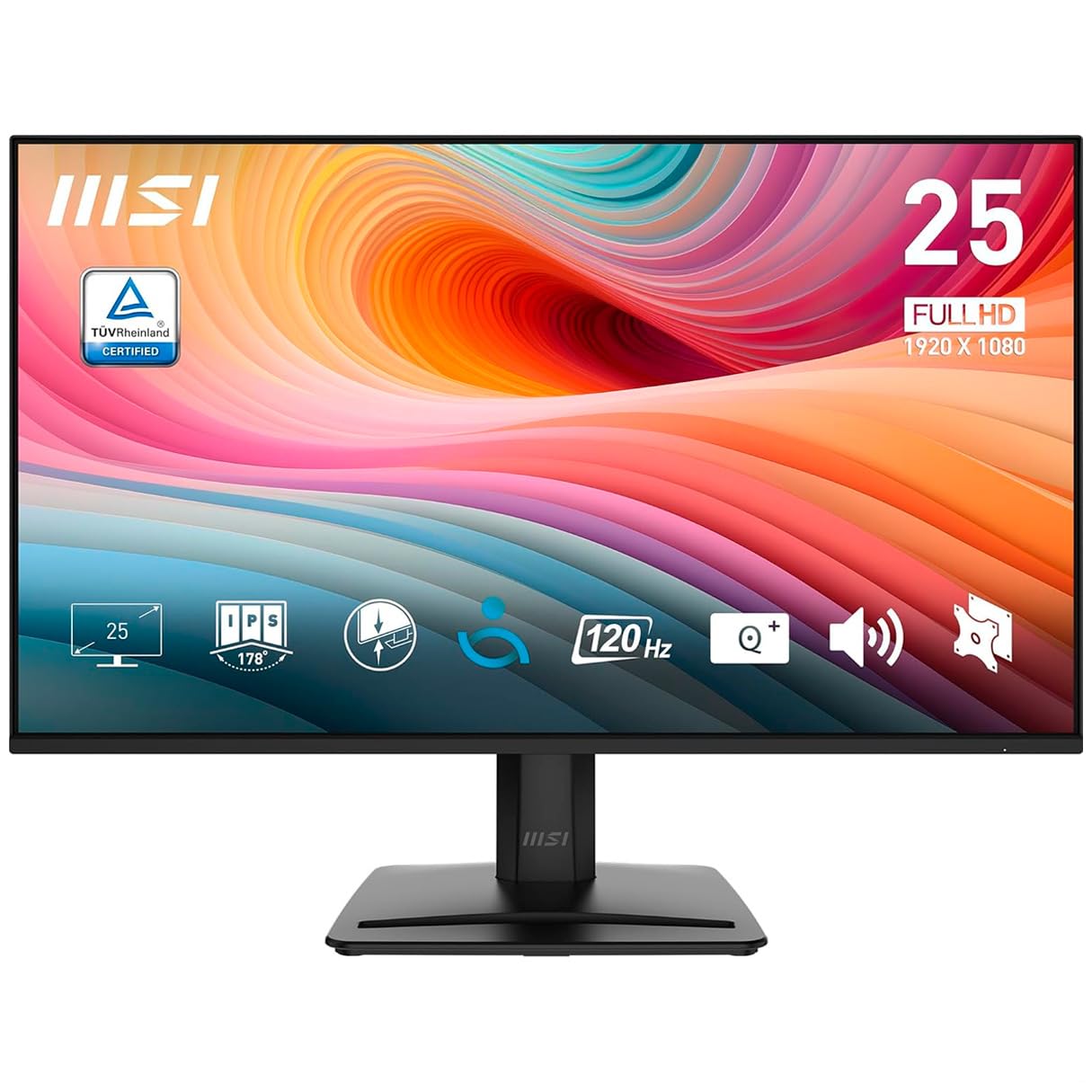 MSI Monitor 24.5" Pro MP251L E2 IPS Full HD 1ms 120Hz HDMI D-Sub Adaptative Sync