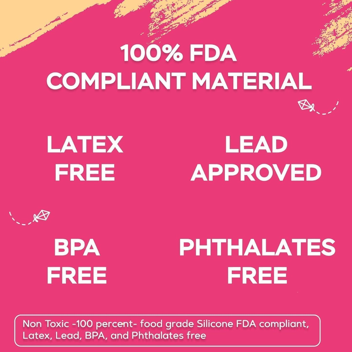 Cucharas TalkTools Magenta Suaviza la Alimentación y Fomenta el Cierre de Labios (6 Piezas)
