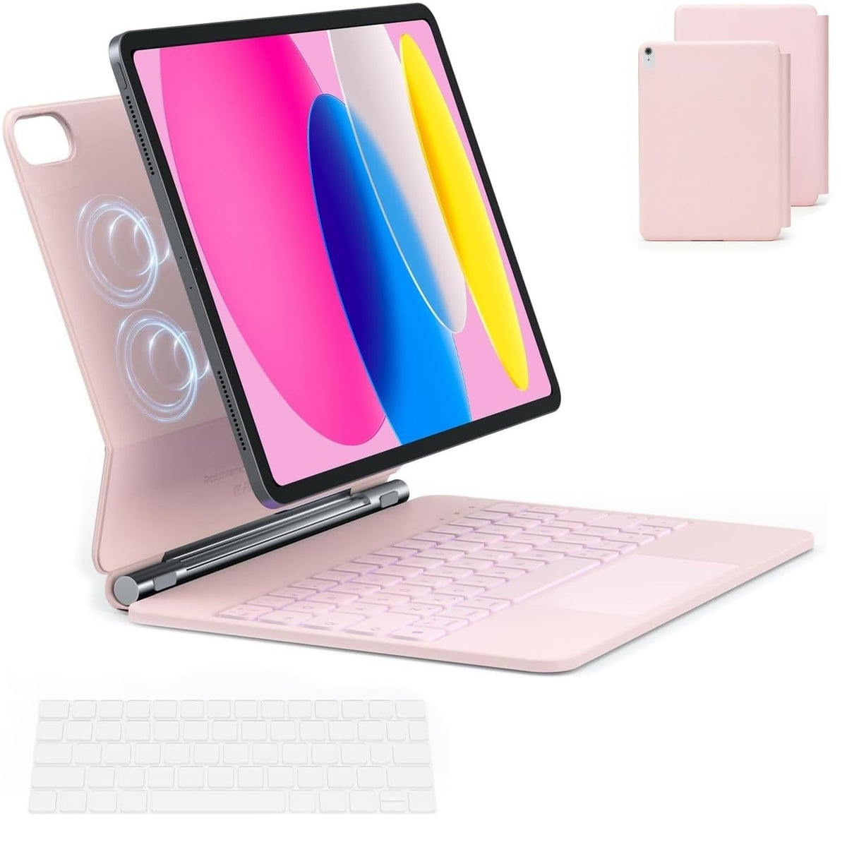 Teclado Magic MUINJOJM Compatible iPad 11ª Generación 2025 y 10ª 2022