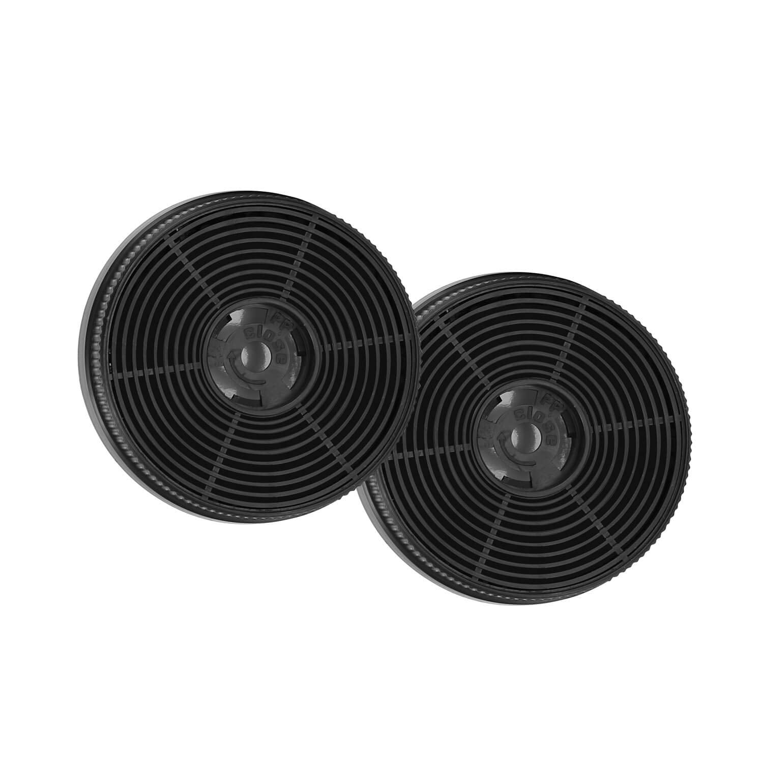 Filtros de carbón de repuesto para ventilación sin conductos, para las series GD17 y GD24 de SNDOAS, fácil instalación, 2 unidades