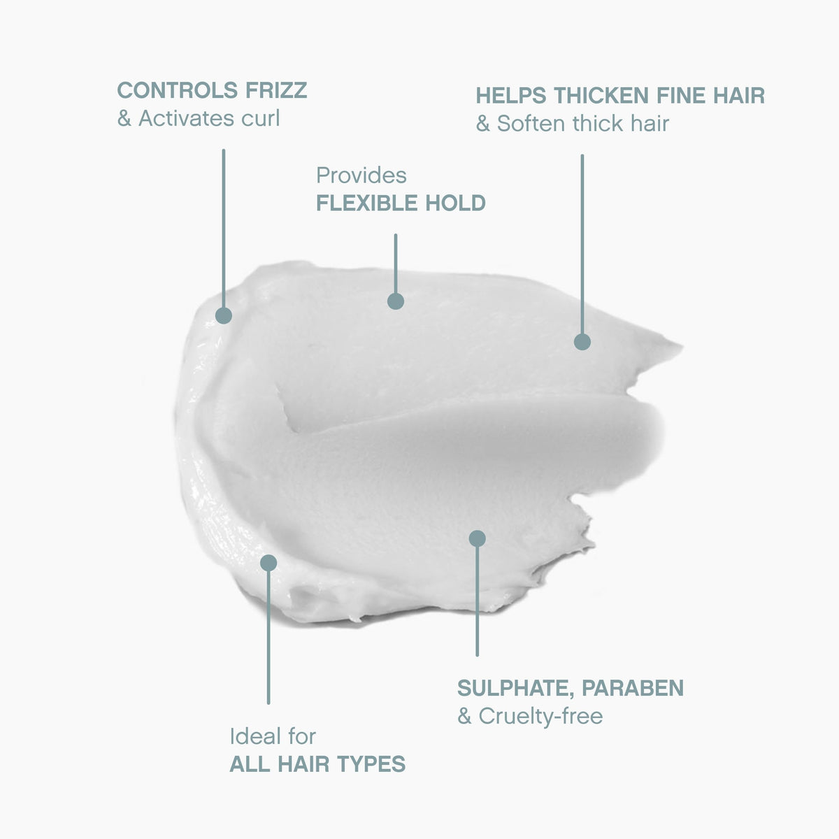 Kevin Murphy Easy Rider Anti Frizz Flexible Hold Cream, 3.4 Ounces