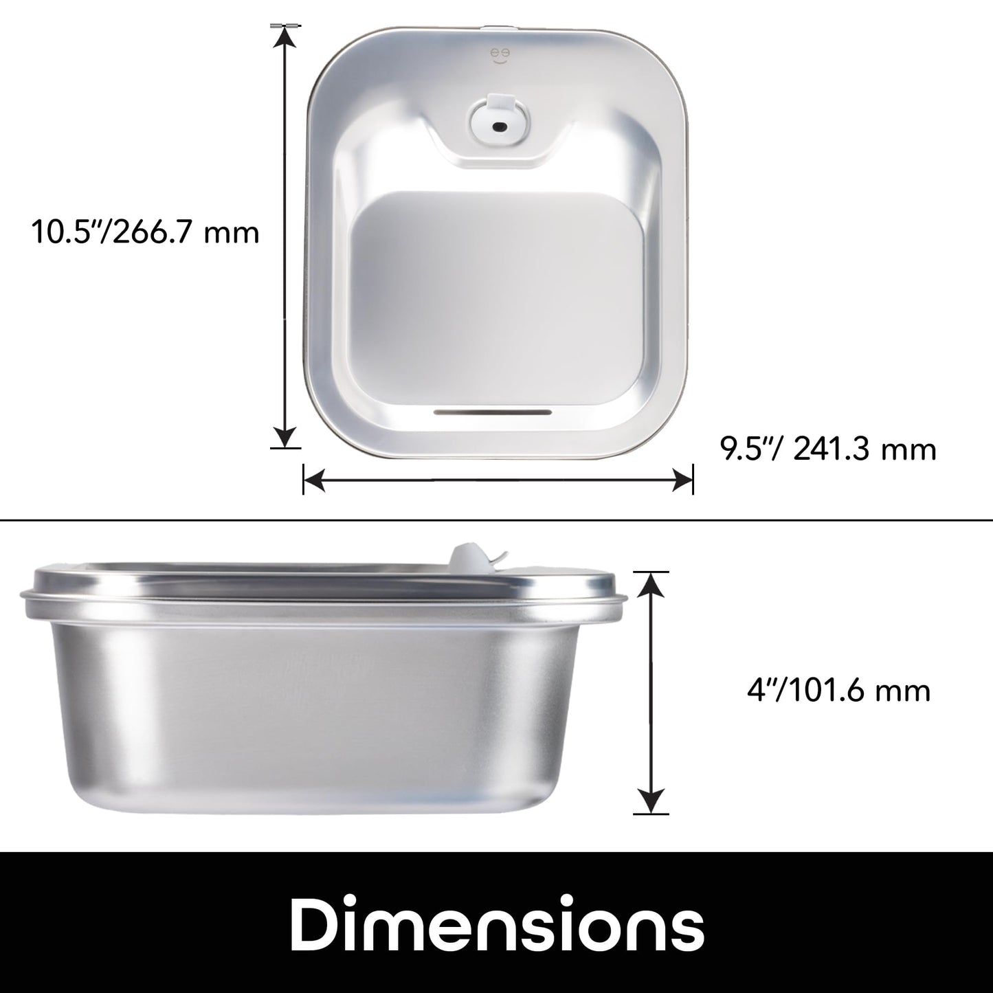 Geeni PetConnect - Fuente de agua inteligente para mascotas de acero inoxidable, tazón de agua filtrado automático de 4 litros para gatos y perros, controlado por Wi-Fi, compatible con Alexa y Google